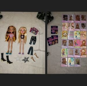 Bratz Bundle - Campfirr Cloe, Fianna with Misc. Items